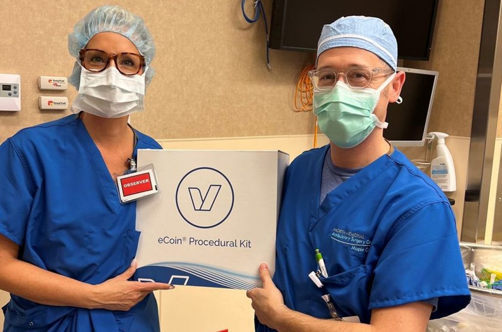 Dr. Ehlert Performs First eCoin Implant Procedure in Minnesota